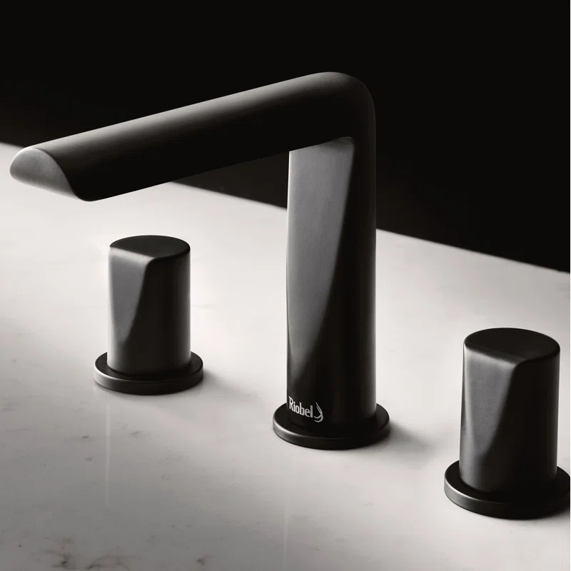 Riobel PB08BK Parabola Widespread Lavatory Faucet