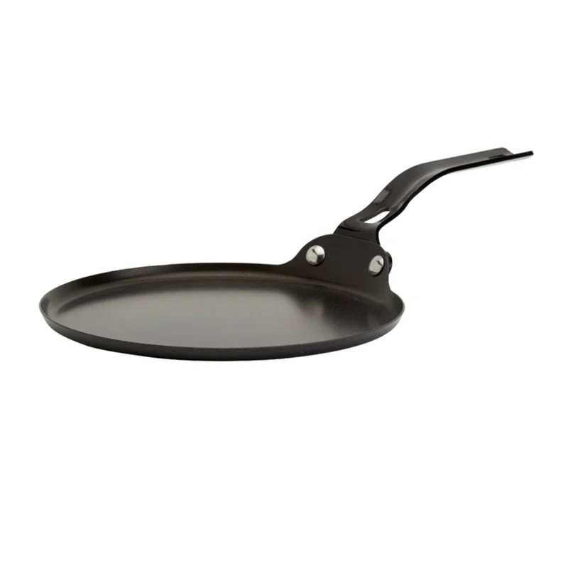 INFUSE INFUSE 9" Non-Stick Carbon Steel Comal Griddle Pan