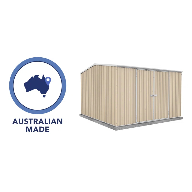 Absco Absco Premier 10 ft. W x 10 ft. D Metal Storage Shed
