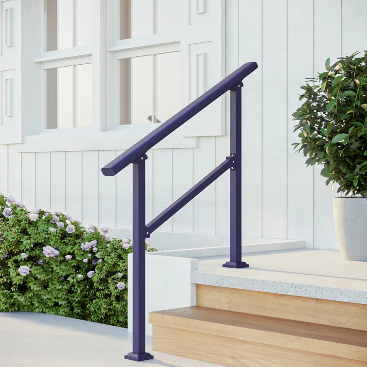 CR Home Hand Rails for Outdoor Steps for Porch, Deck, & Balcony Railing & Reviews | Wayfair