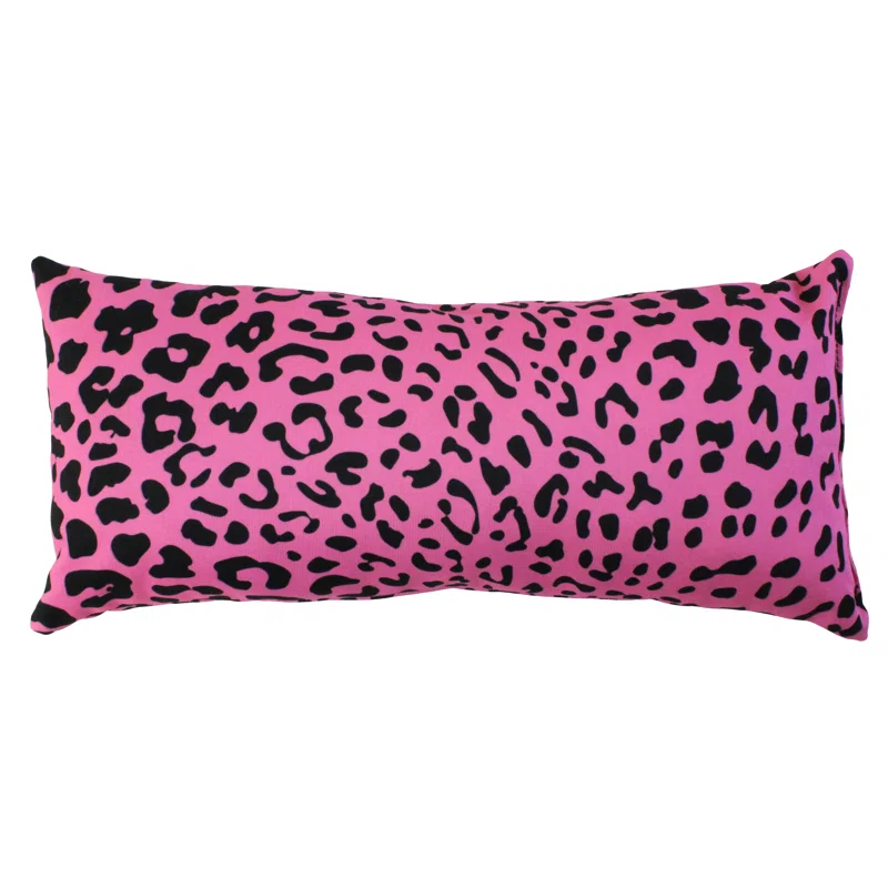 College Covers Animal Print Reversible Throw Pillow