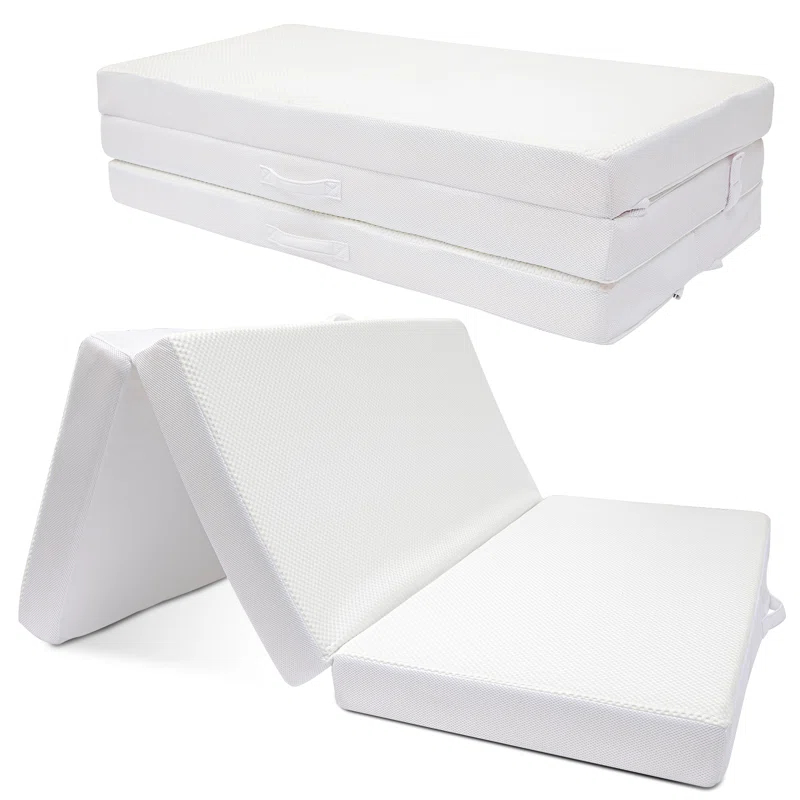 Cheer Collection Cheer Collection 4'' Plush Memory Foam Mattress
