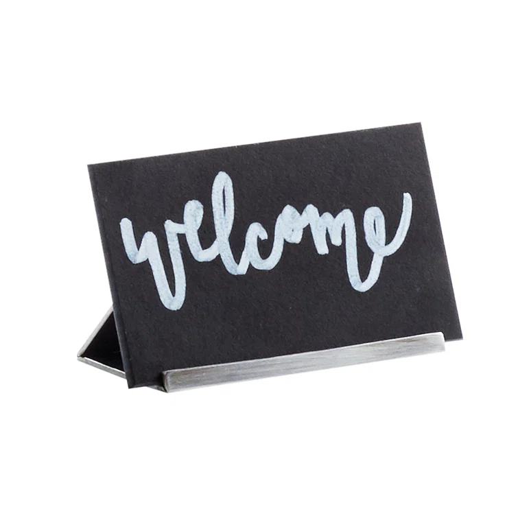 Cal-Mil 2" x 3" Open Frame Chalkboard Sign