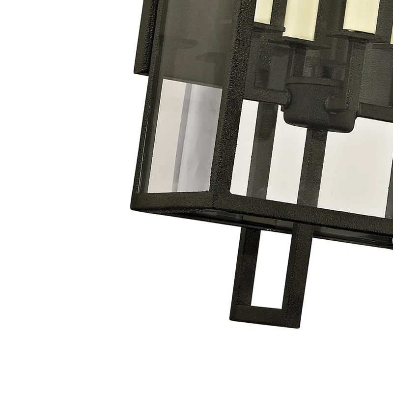 Judy Outdoor Sconce - Black / 28.5"H
