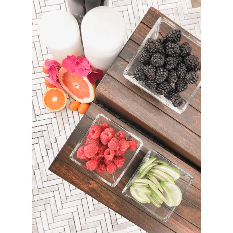 Cal-Mil Med-Century Rectangular Riser