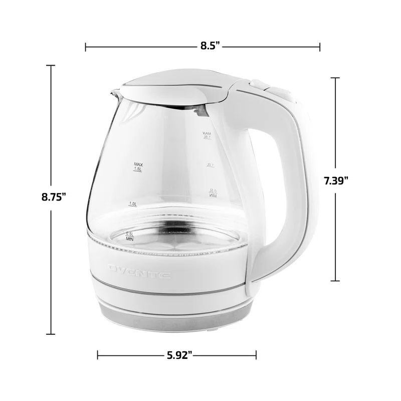 Ovente OVENTE 1.5 qt. Electric Tea Kettle