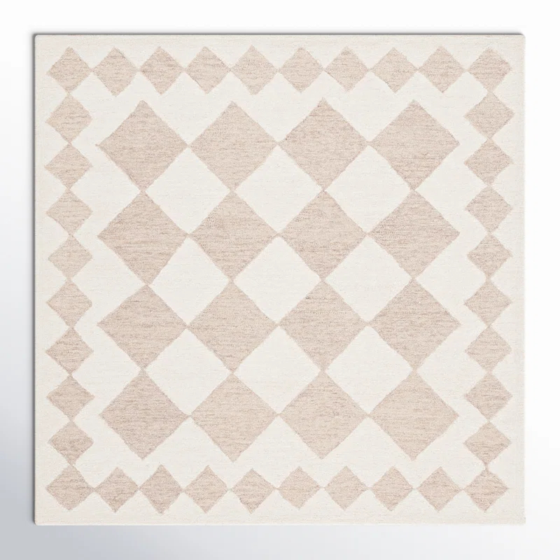 Birch Lane™ Claude Hand Tufted Geometric Rug