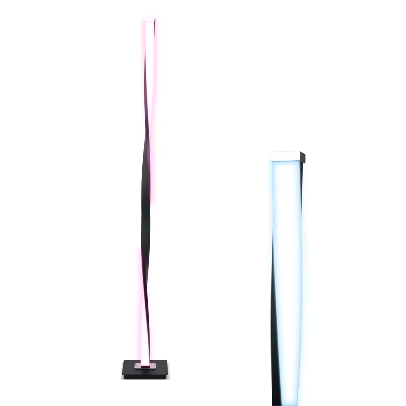 Brightech Helix 48 in. Industrial LED Energy Efficient Floor Lamp