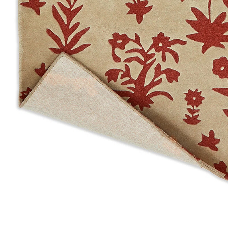 Wool Floral Rug