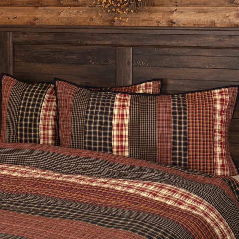 VHC Brands Beckham Cotton Blend Pillow Sham
