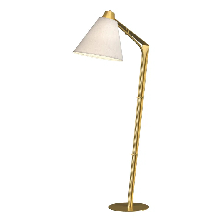 Bronze Flax 55" Tall Floor Lamp with LED Light
