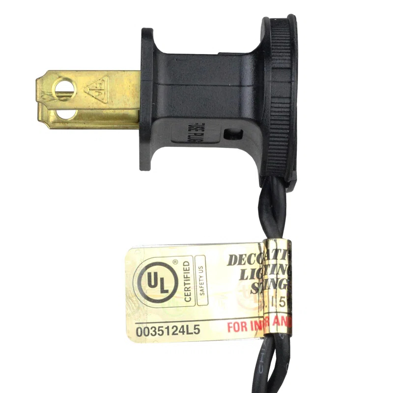 Northlight Seasonal 50ct Warm White LED Wide Angle Christmas Lights - 16.25 ft Black Wire