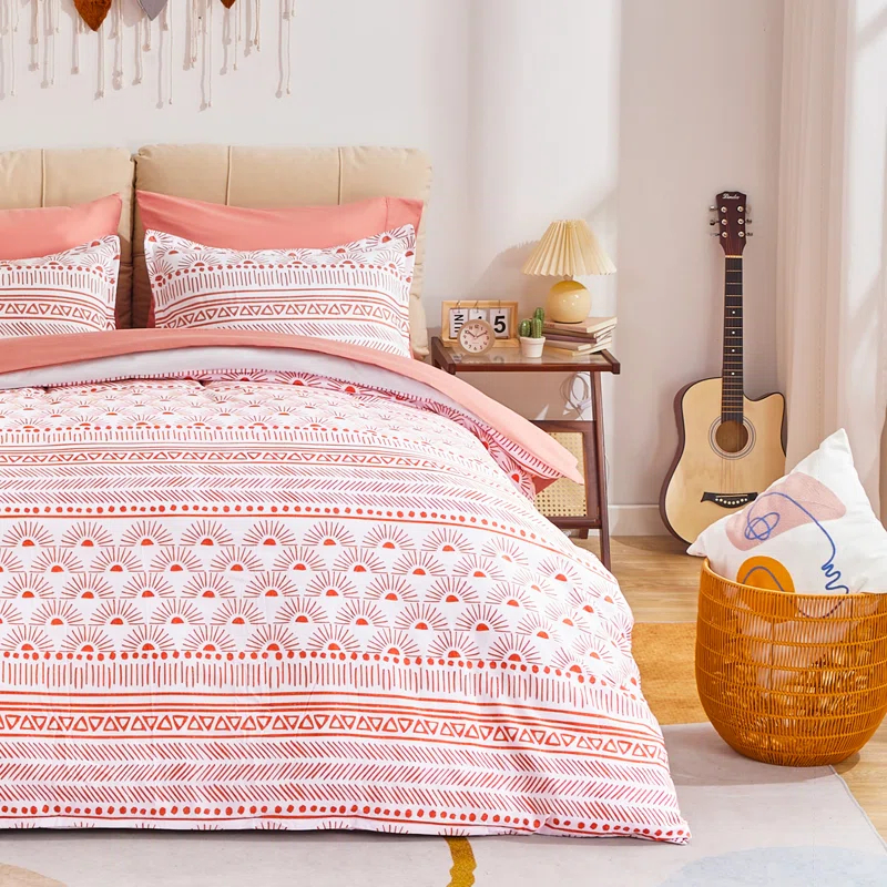 Geometric Shapes Duvet Cover Set