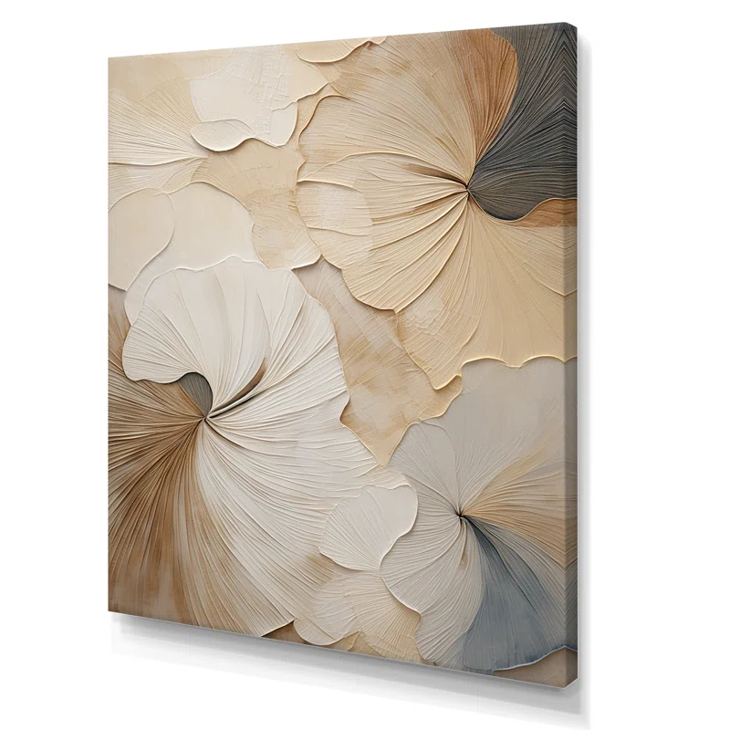 " Beige Minimalism Elegance In Bloom "