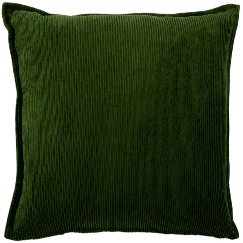 Textured Cotton Reversible Throw Pillow