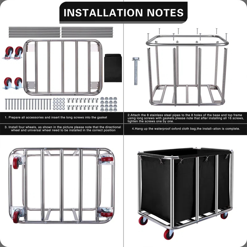 FANGCHANG Metal Laundry Sorter