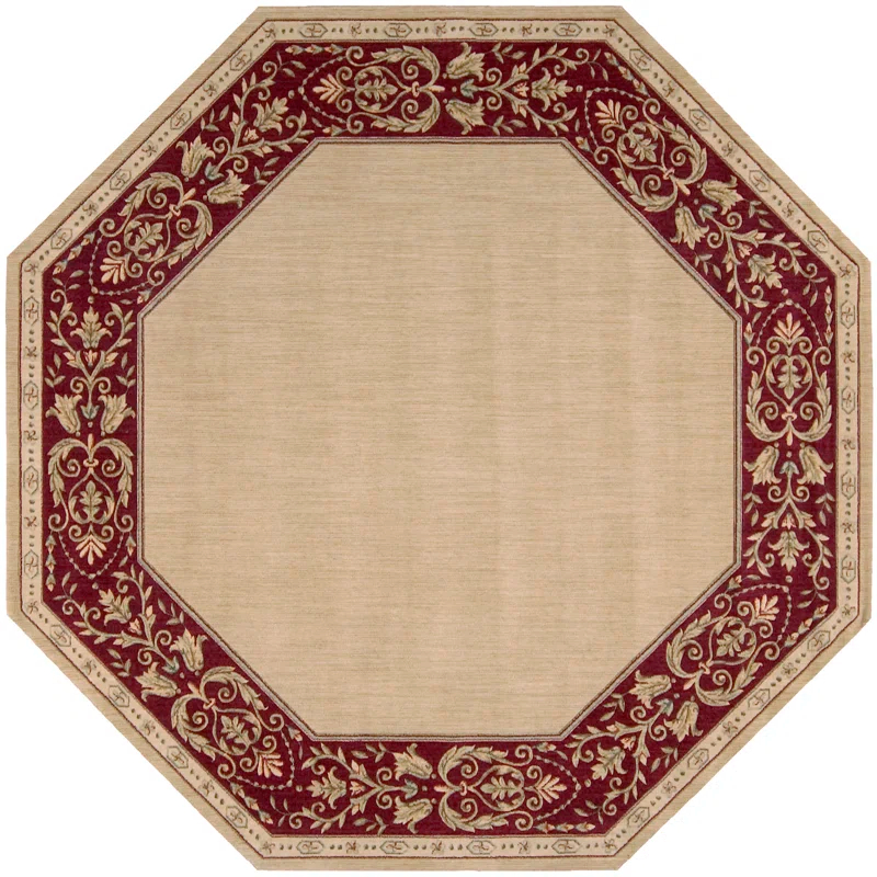 Charlton Home® Guyann Beige Oriental Rug