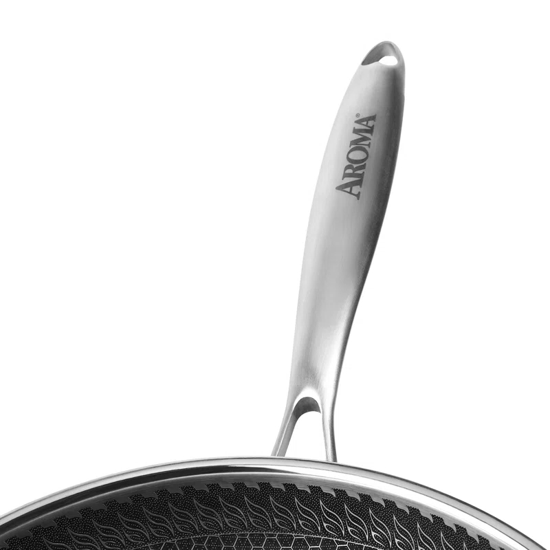 Aroma Aroma Housewares Non-Stick Stainless Steel Wok
