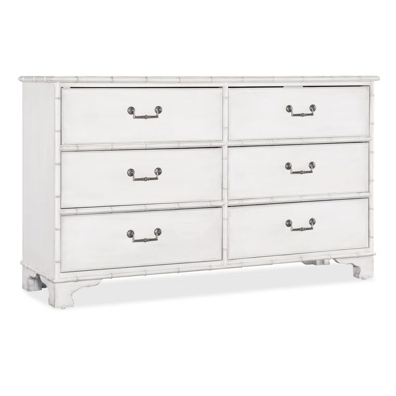 Hooker Furniture Charleston 64'' W 6 - Drawer Dresser