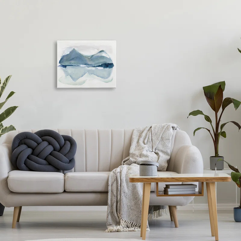 Stupell Industries " Iceberg Mountain Water Glacier Reflection Abstract Landscape " by Carol Robinson