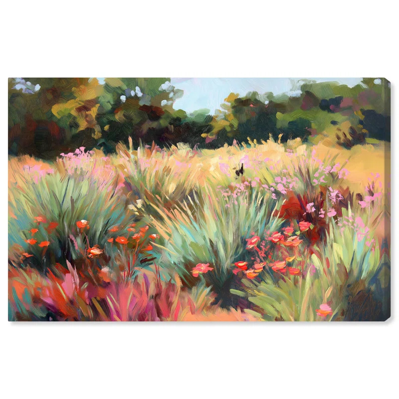 Art Remedy Rose Garden Harmony Canvas Classic Floral Art by Art Remedy