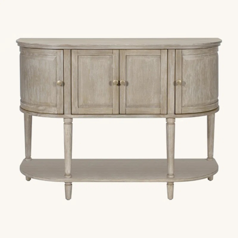 Ayanna Accent Cabinet With Lower Shelf