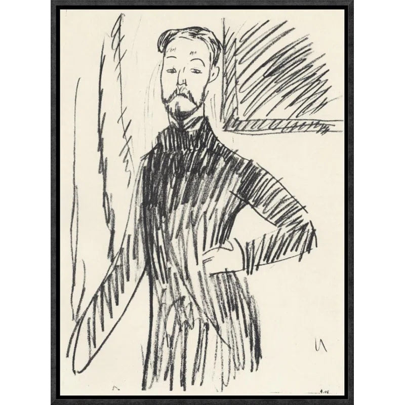 Paul Alexandre Portrait Giclee on Canvas Wall Art