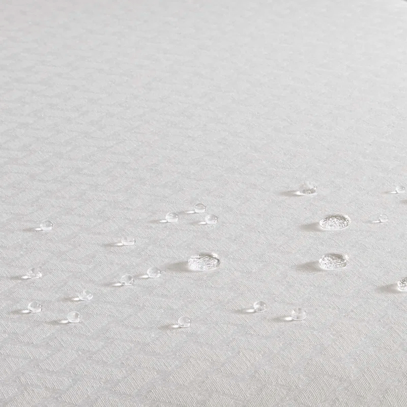 Sealy Baby Sealy Baby Cotton Comfort Waterproof 3-Sided Contoured Baby Diaper Changing Pad for Dresser or Changing Table, Baby Changing Pad - White, 32” x 16”