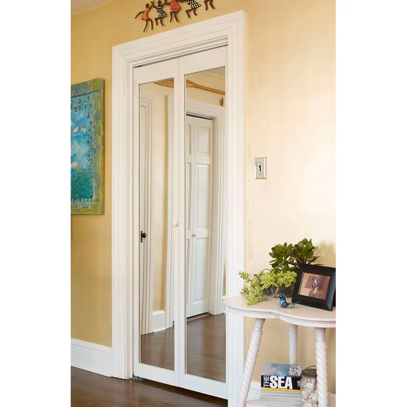 LTL Home Products 80.5'' Solid Wood Glass Unfinished