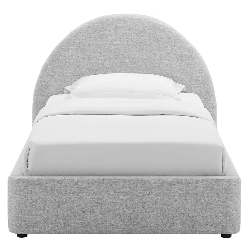 Modway Resort Performance Velvet Arched Round Platform Bed