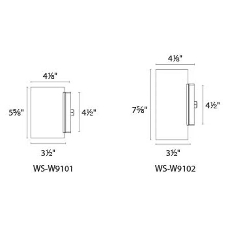 Modern Forms Vessel Aluminum LED Wall Light