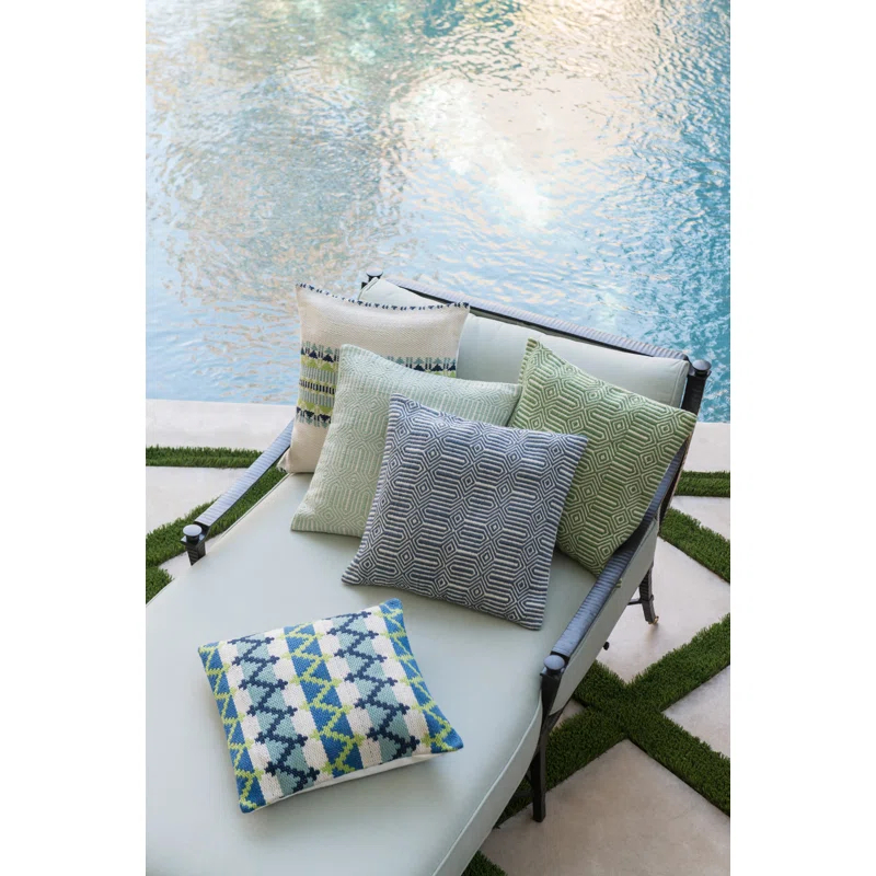 Loloi Rugs In/Out Embroidered Indoor/Outdoor Pillow Cover