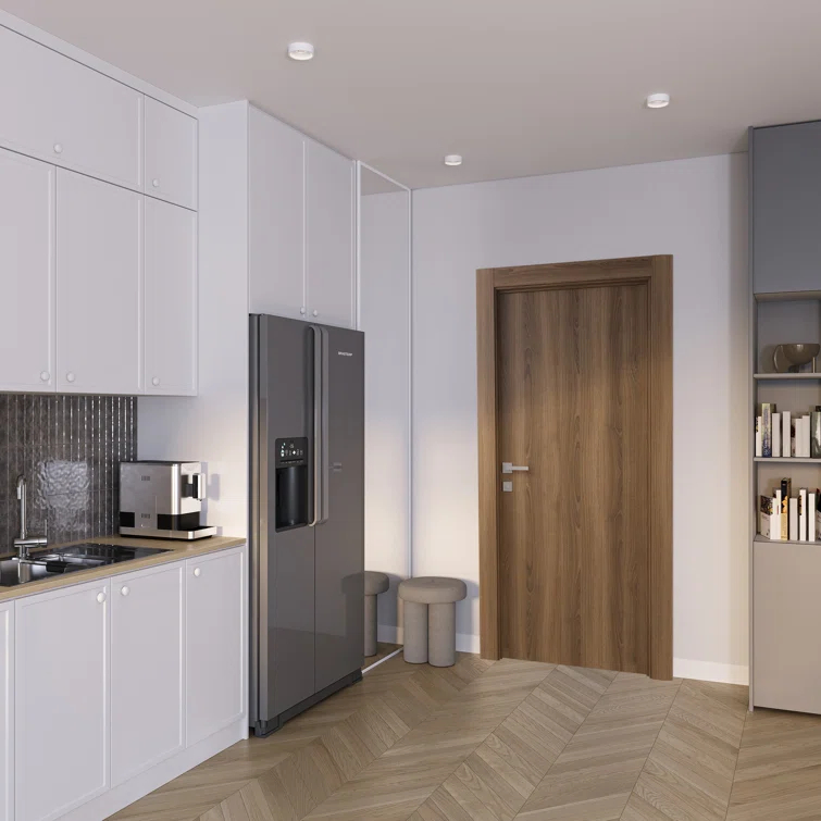 Belldinni Optima Solid + Manufactured Wood Paneled Prehung Door