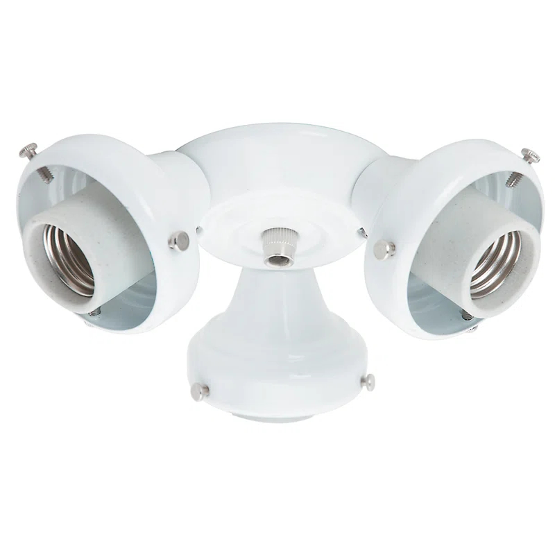 Hunter Fan 3-Light Branched Ceiling Fan Light Fitter