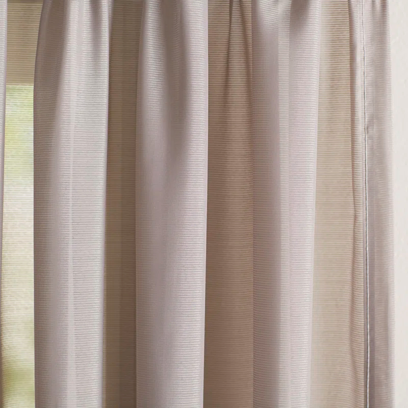 Eclipse Chelsea Polyester Sheer Curtain Single Panel