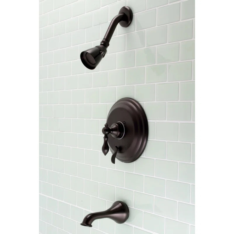 Kingston Brass KB36350ACL Kingston Brass American Classic Single-Handle Pressure Balanced Tub and Shower Faucet