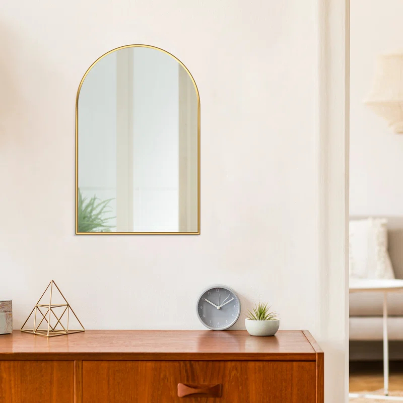Altair Metal Flat Wall Mirror