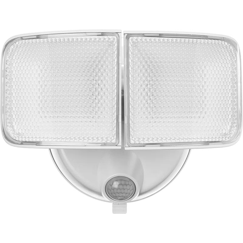 Home Zone Security 2 - Head LED Battery Powered Outdoor Security Flood Light with Motion Sensor