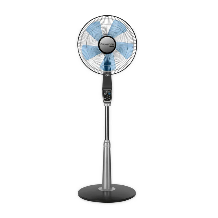 Rowenta Rowenta Turbo Silence Extreme Stand Fan With 5 Speeds, Oscillating Feature, Adjustable Height And Remote