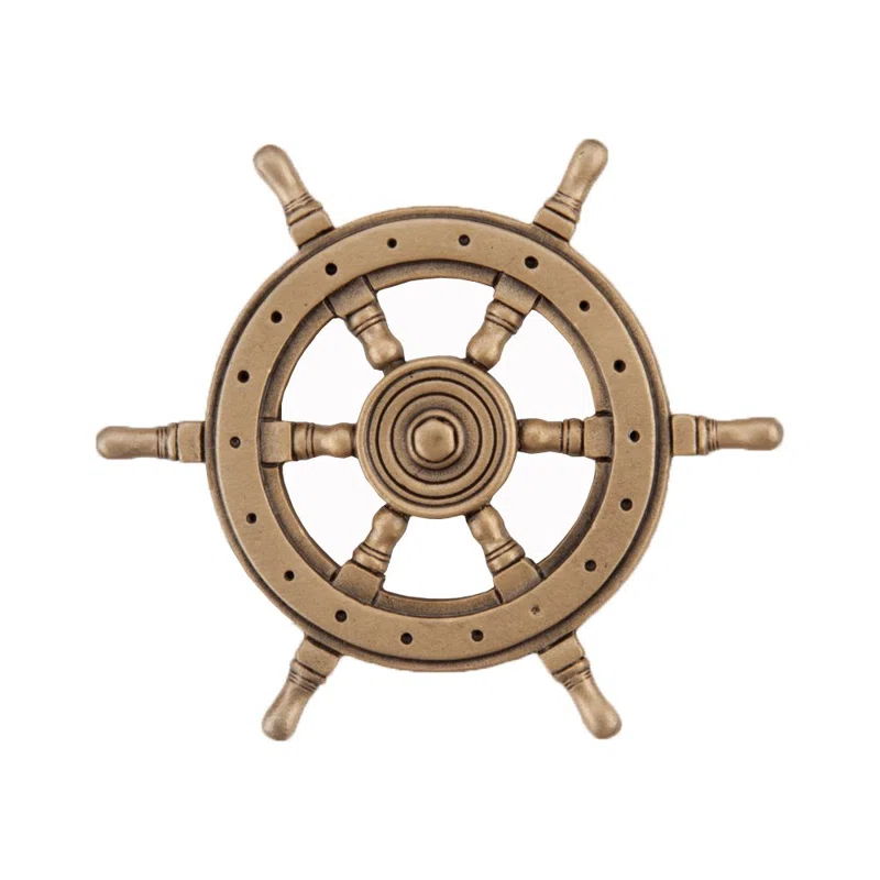 Acorn Ship's Wheel Cabinet Knob