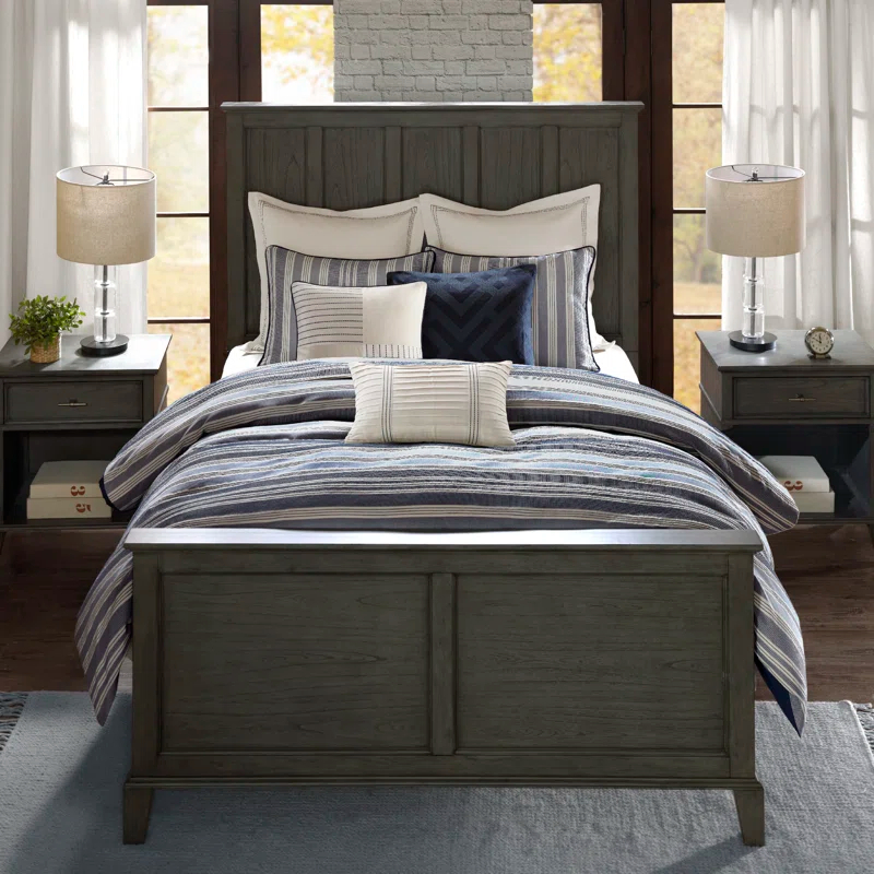 Madison Park Signature Madison Park Signature Farmhouse Cotton Blend Comforter Set