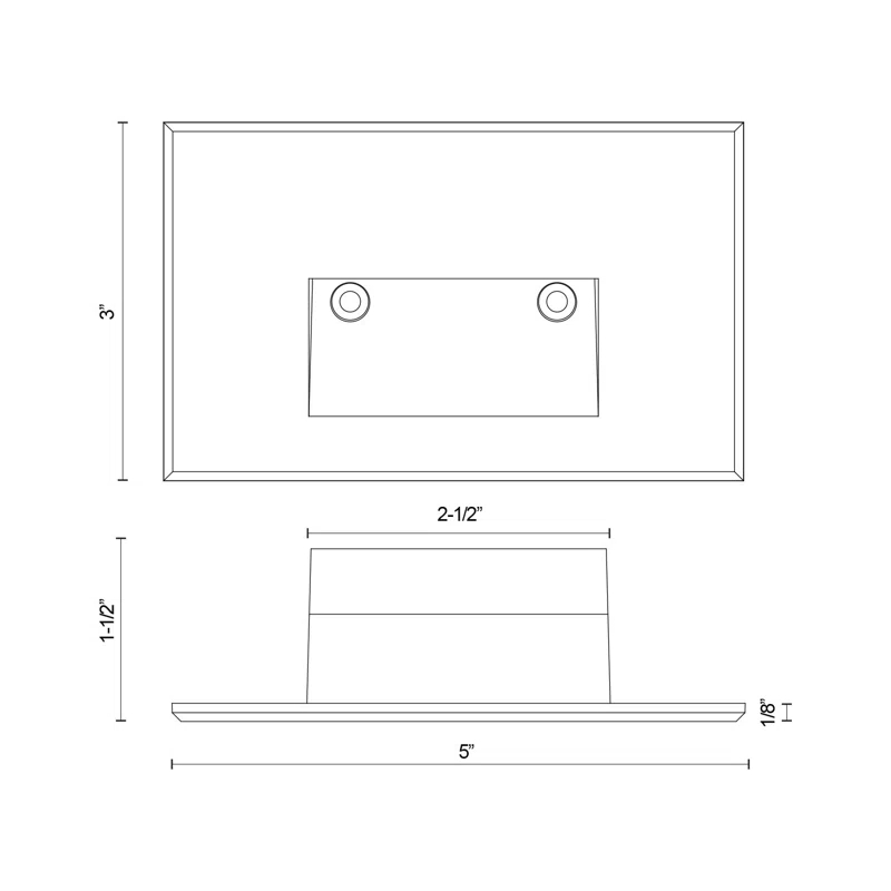 Kuzco Lighting Sonic Integrated LED Metal Step Light