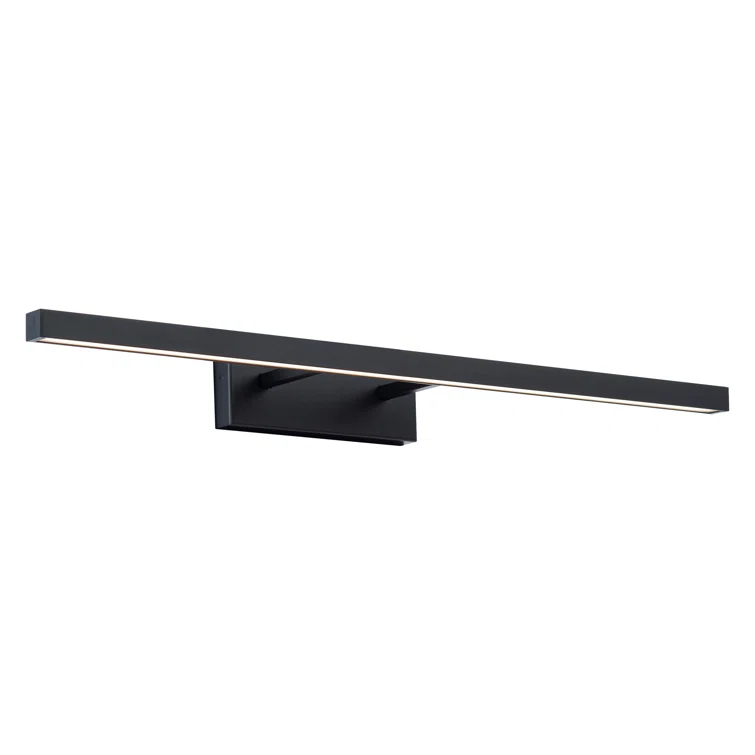 Modern Black Dimmable LED Bath Bar Light