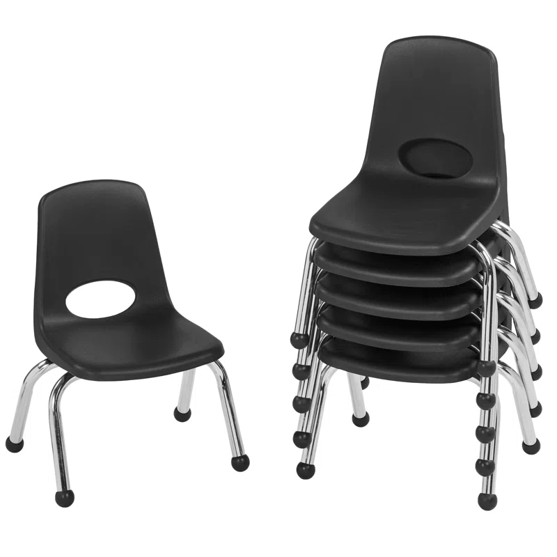 Factory Direct Partners Stacking Classroom Chair ( Set of 6 ) (Set of 6)
