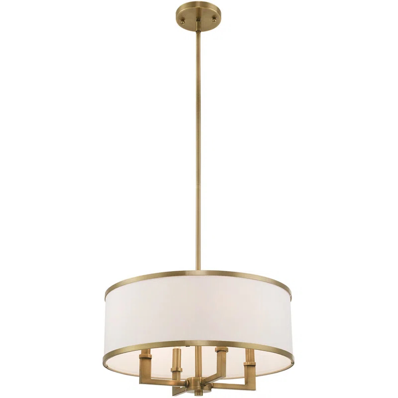 Lighting Lumens 4 - Light Drum Chandelier
