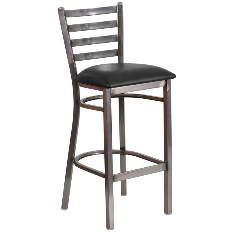 Flash Furniture Brixton Hercules Series Ladder Back Metal Restaurant Barstools by Flash Furniture