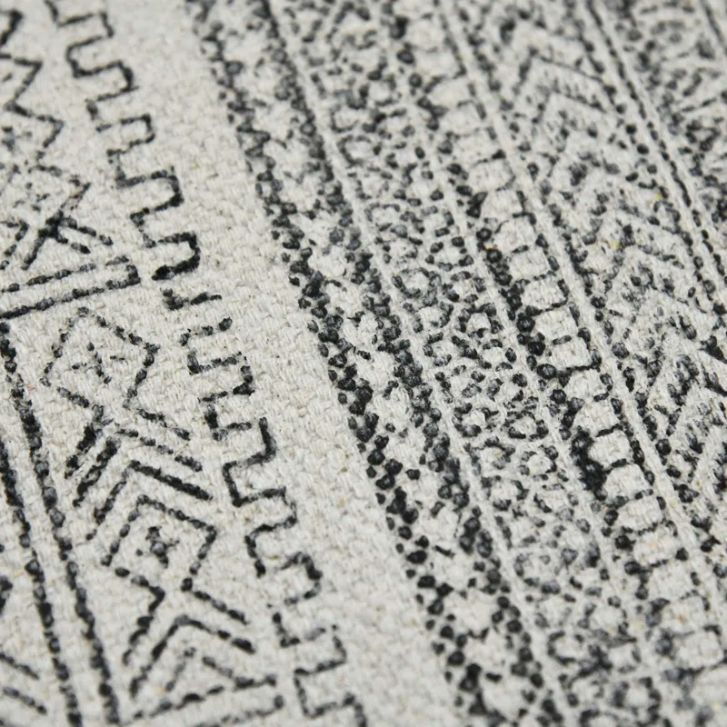 AMER Rugs Dune Alliya Charcoal Flatweave Cotton Area Rug