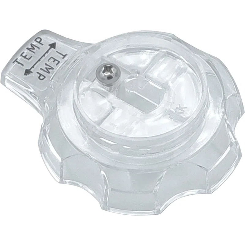 Avalon 7023-4 Avalon Temperature Control Handle For Mixet Tub And Shower Faucets Replacement Kit, Temperature Control Knob, Durable Material, Easy Installation, Clear Acrylic