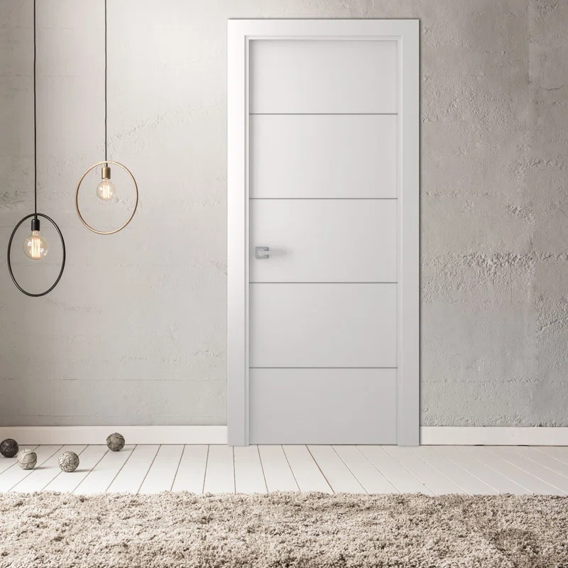 Belldinni Optima 79.375'' Solid + Manufactured Wood Flush Slab Door