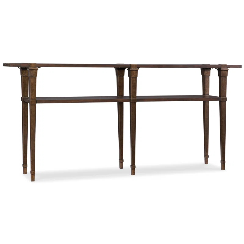 Hooker Furniture 80'' Solid Wood Top Console Table